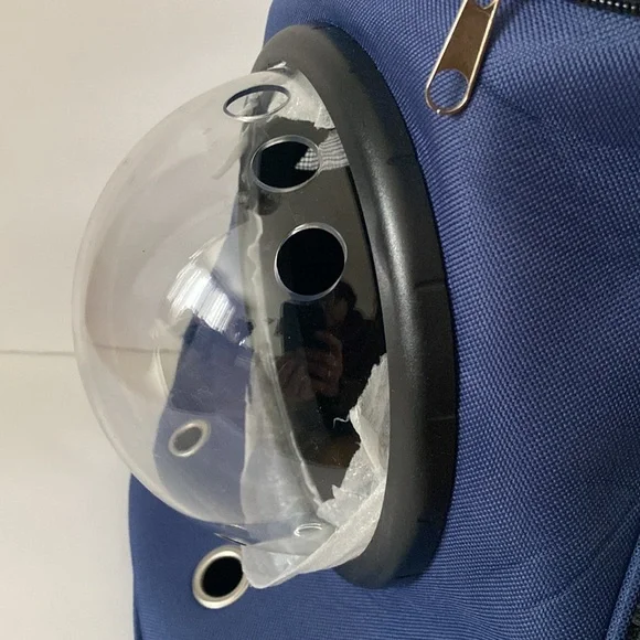 Cat Backpack Pet Carrier Bubble Window Mesh Puppy Kitten Travel Bag New no tags - Picture 15 of 15